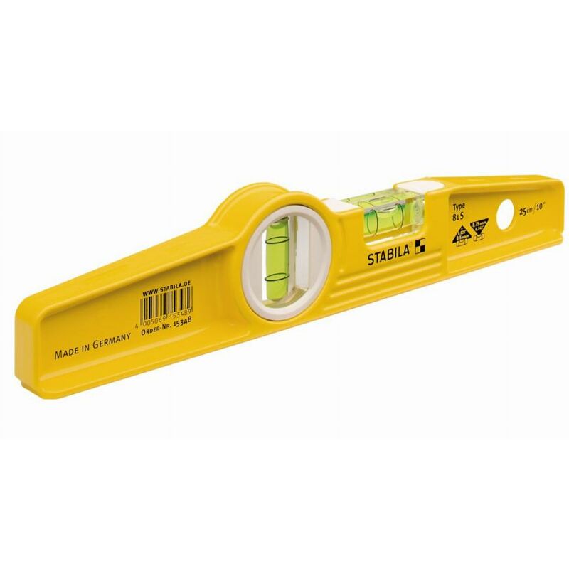 foto del prodotto livella stabila tipo 81 s siluro 25 cm 2500