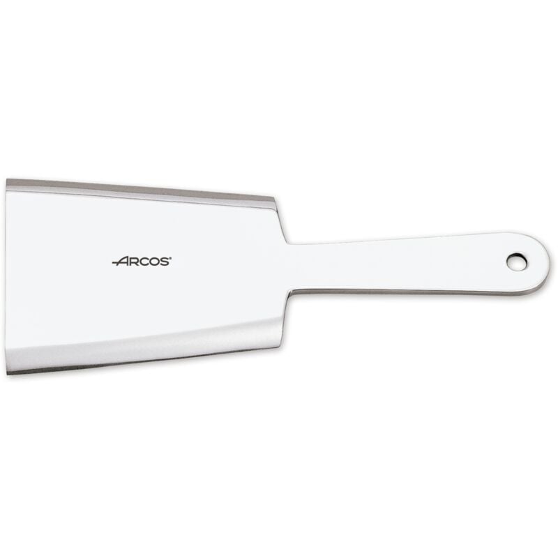 foto del prodotto livellatore di filetti arcos 790600 in acciaio inox 140 mm 6 mm di spessore mm e 750 grammi in scatola.