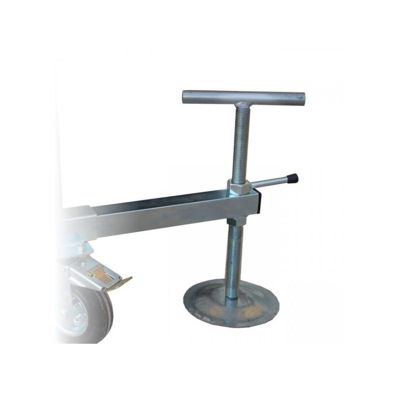 foto del prodotto livellatore eco per trabattello provvisto di base compatibile stabilizzatore ponteggio