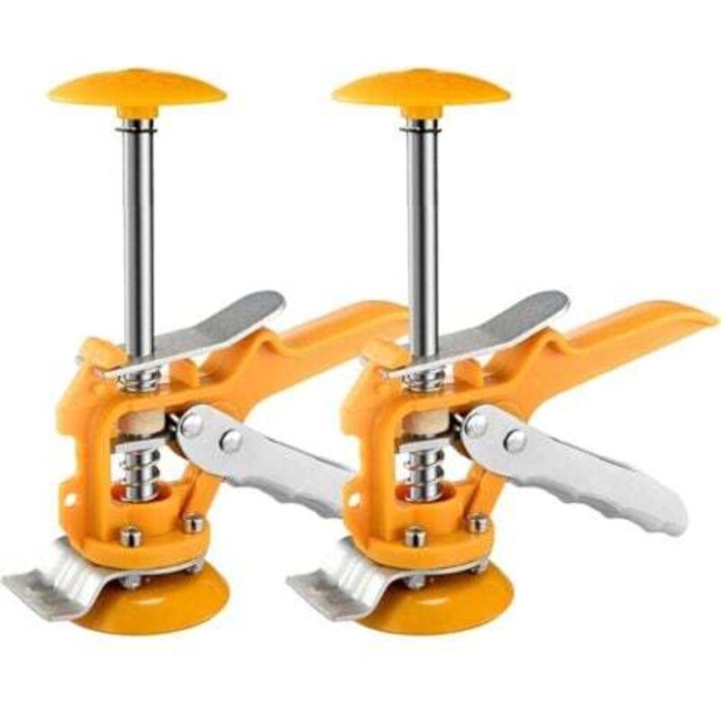 foto del prodotto livellatore per piastrelle a 2 pezzi, livellatore per piastrelle da parete, utensile ausiliario per piastrellatura lablanc