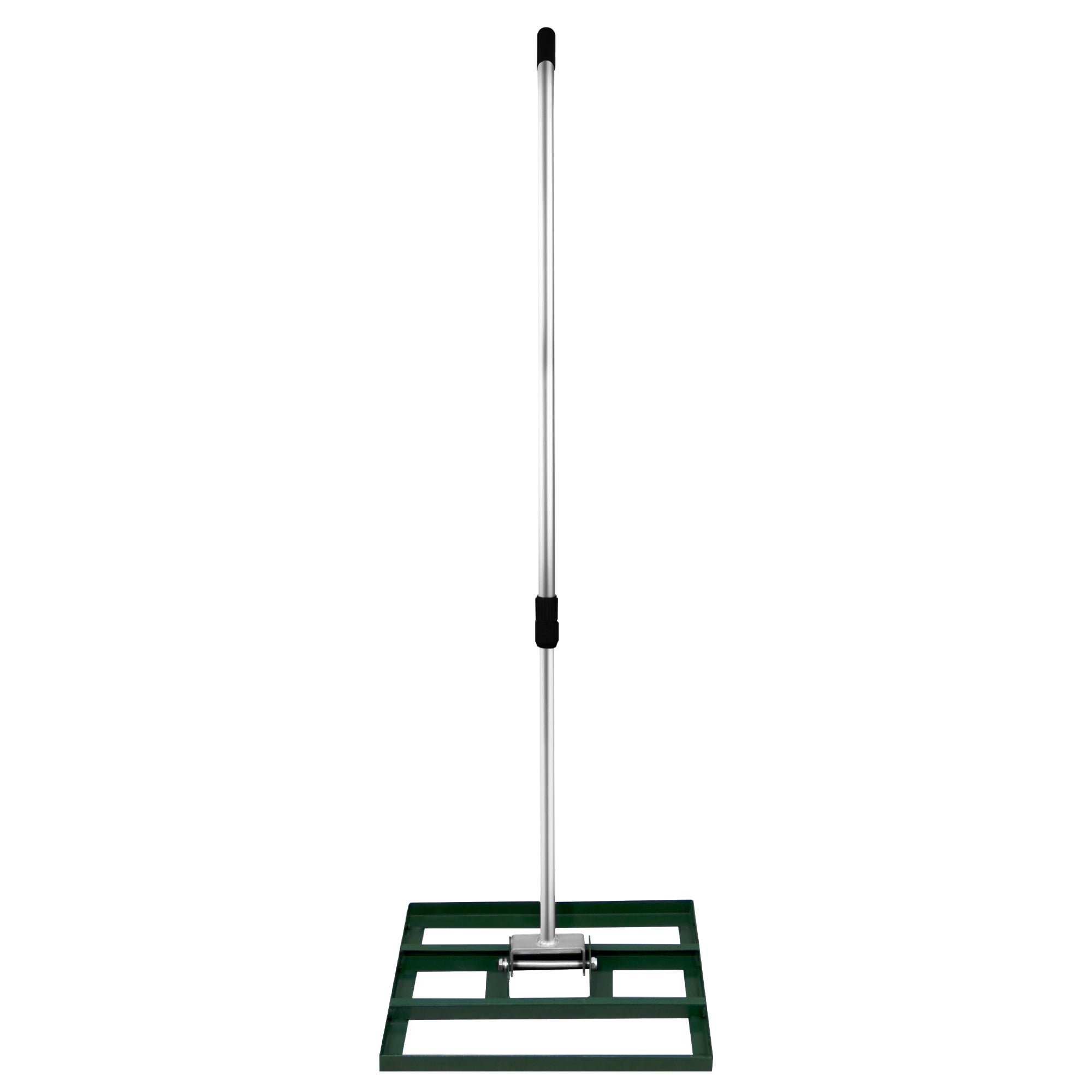 foto del prodotto livellatrice 50cm rastrello livellatore acciaio verde 1,9m manico estensibile erba