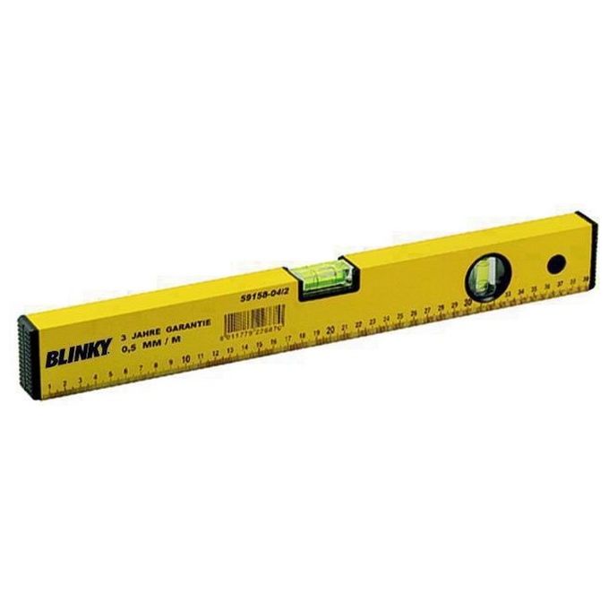 foto del prodotto livelli blinky alluminio 2 bolle gialli mm. 800
