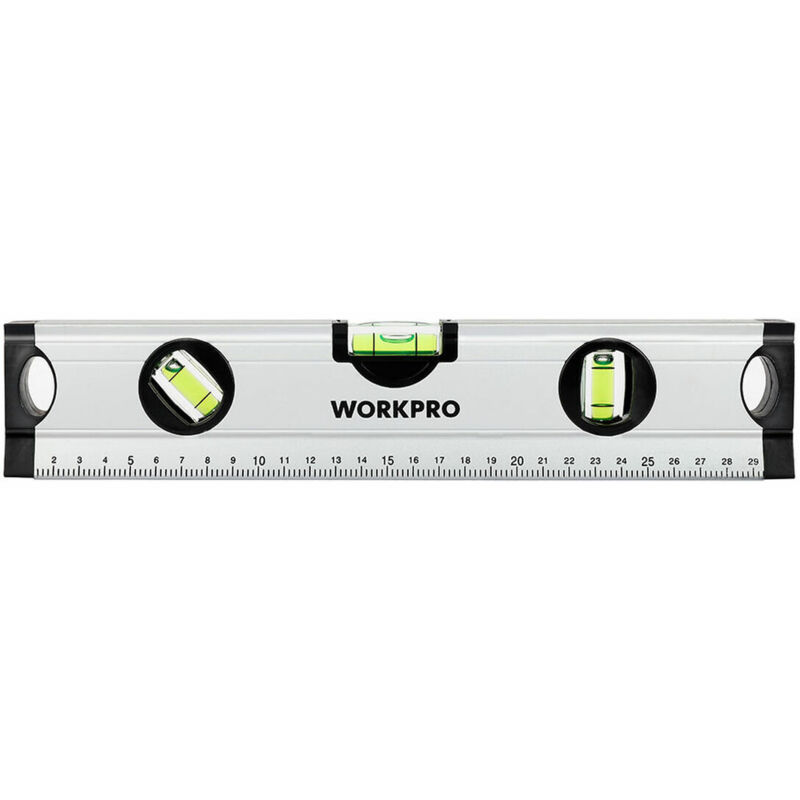 foto del prodotto livello di schiuma workpro alluminio 30 cm