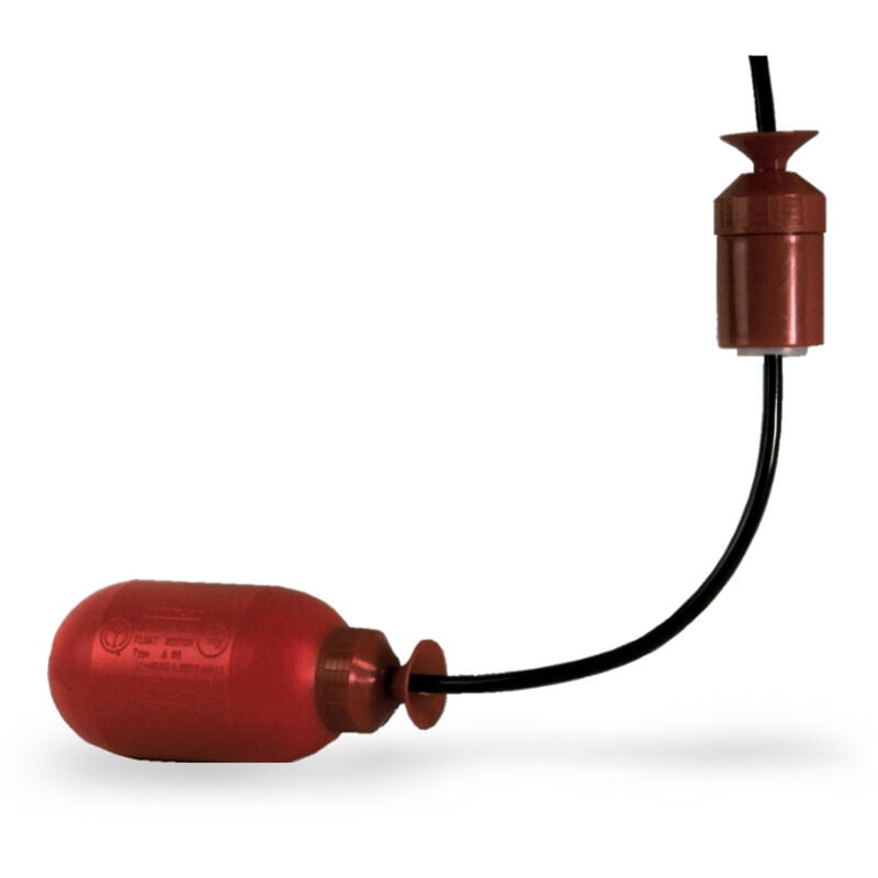 foto del prodotto livellostato elettromeccanico sommerso per acque chiare, cavo pvc, lunghezza 3 metri, ip68, pressione immersione 10 bar, 10 4 a 250vca