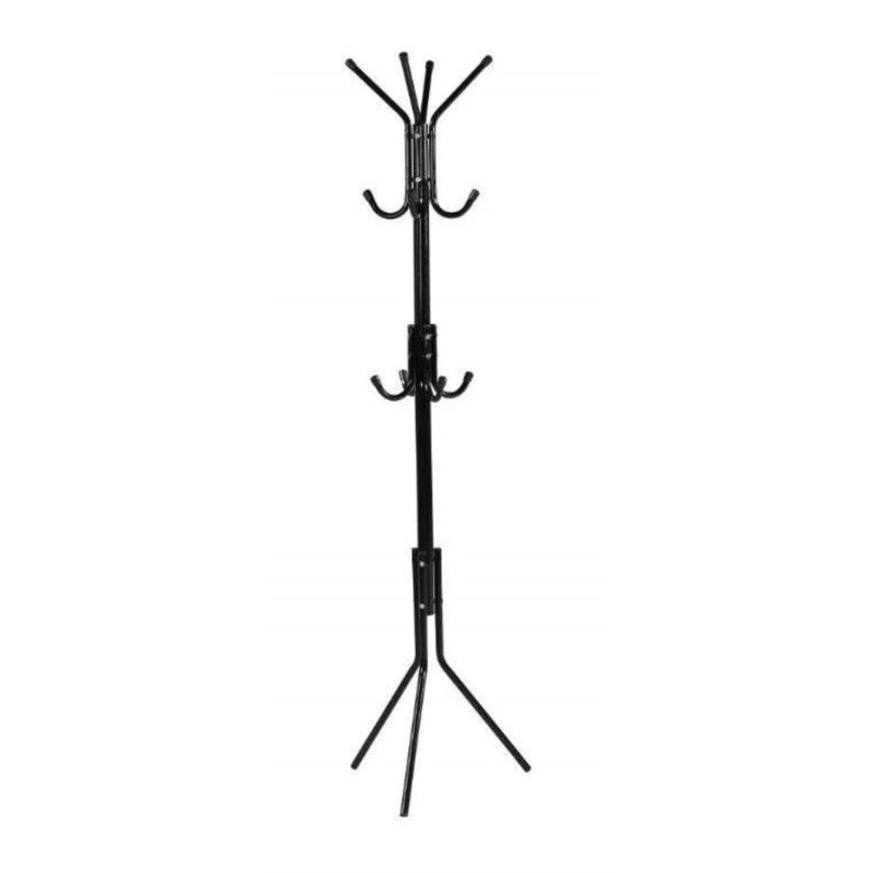foto del prodotto livia appendiabiti in metallo 3 livelli 12 ganci altezza 182 cm