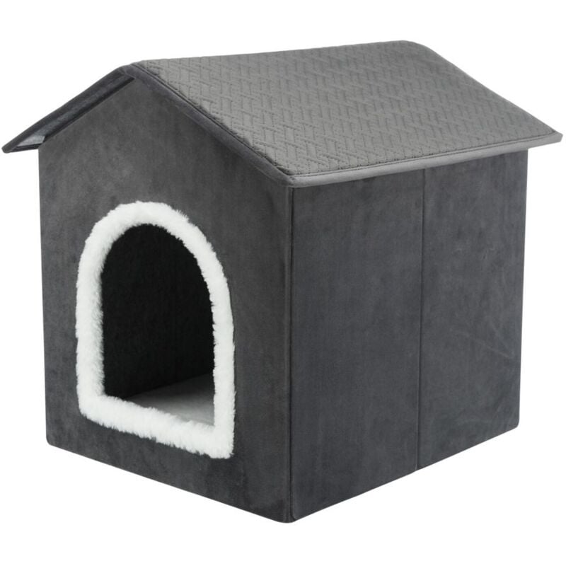 foto del prodotto livia igloo grigio scuro bianco 50 50 54cm