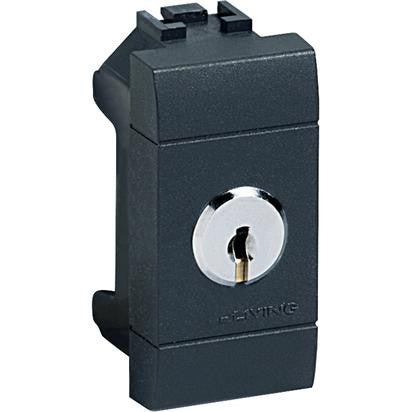 foto del prodotto living int. deviatore 1p 16a a chiave l4022