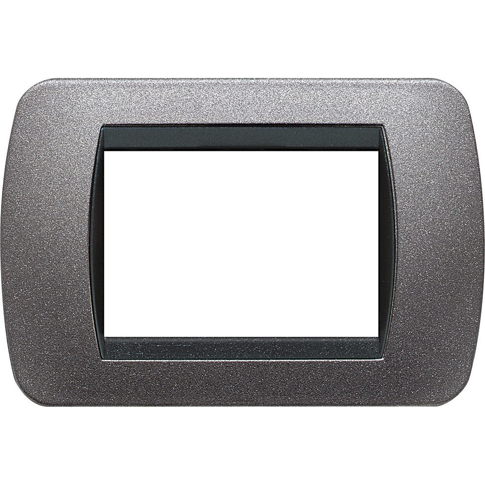 foto del prodotto living int. placca 3 posti grafite l4803gf