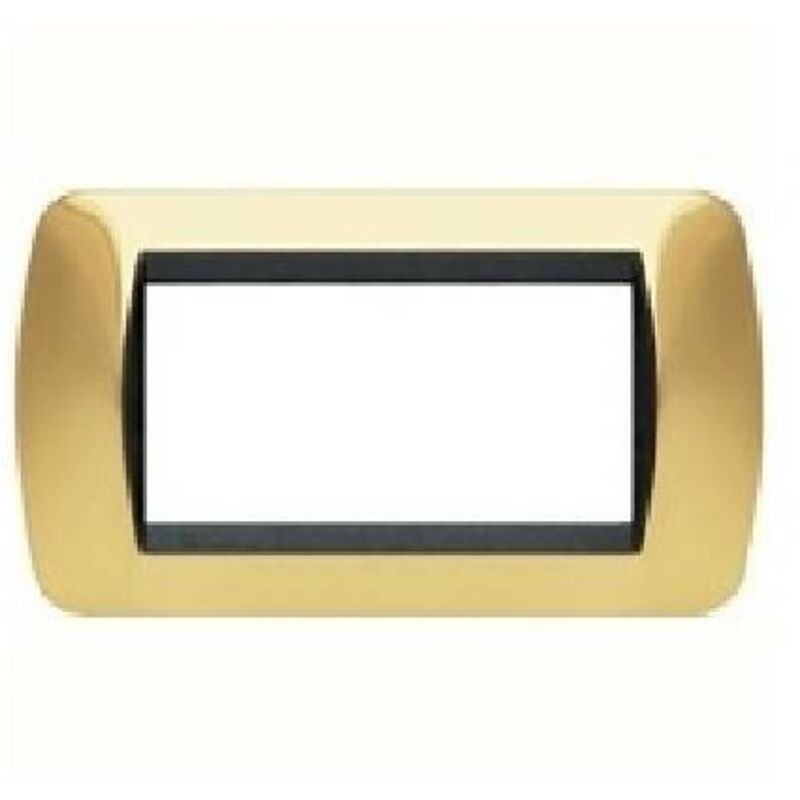 foto del prodotto living int. placca 4 posti oro l4804or