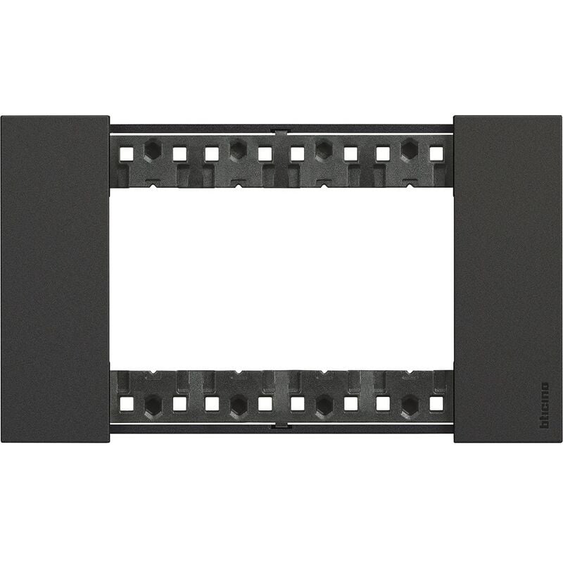 foto del prodotto living now placca 4 moduli - originale - vari colori - ka4804km, ka4804kw, ka4804kg ka4804kg - nero - bticino