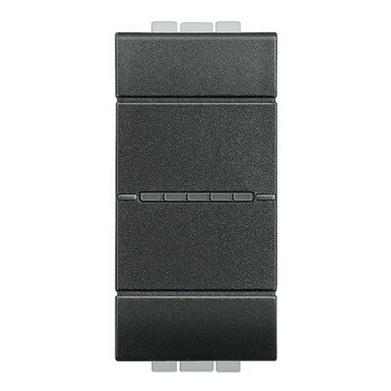foto del prodotto livinglight interruttore assiale 1 polo 10a colore antracite l4051n bticino