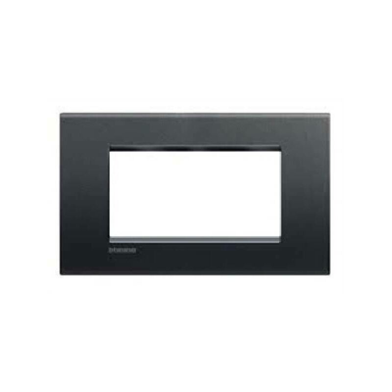 foto del prodotto livinglight placca 4 moduli colore antracite lna4804ar bticino