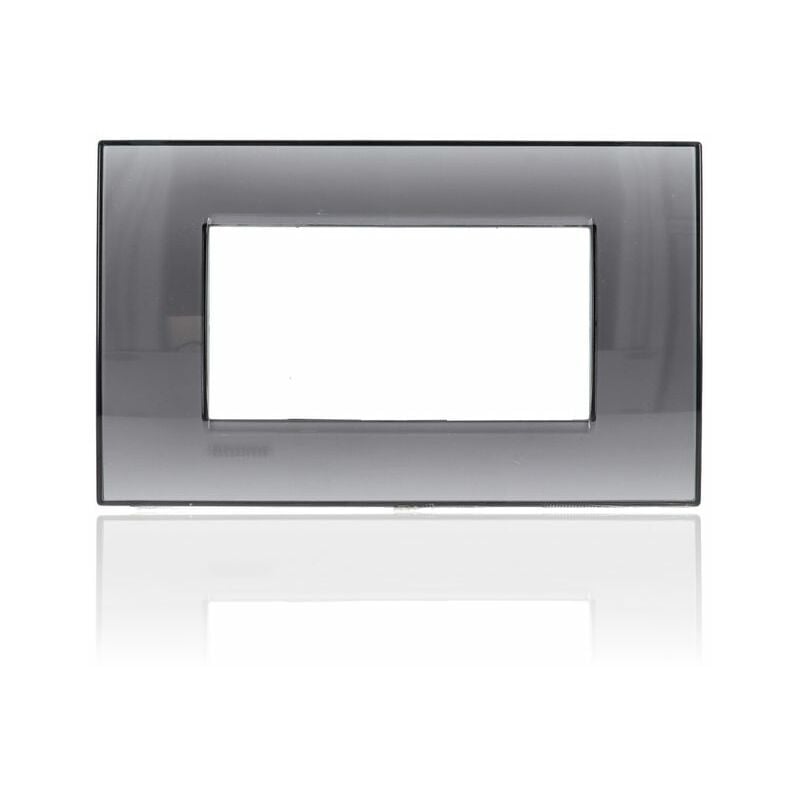 immagine 0 del prodotto livinglight placca 4 moduli colore fumo di londra lna4804kf bticino