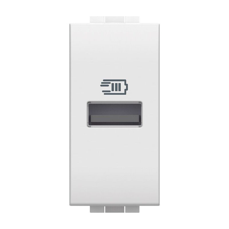 foto del prodotto livinglight presa usb singola alimentazione diretta tipo a 1m n4191a bticino