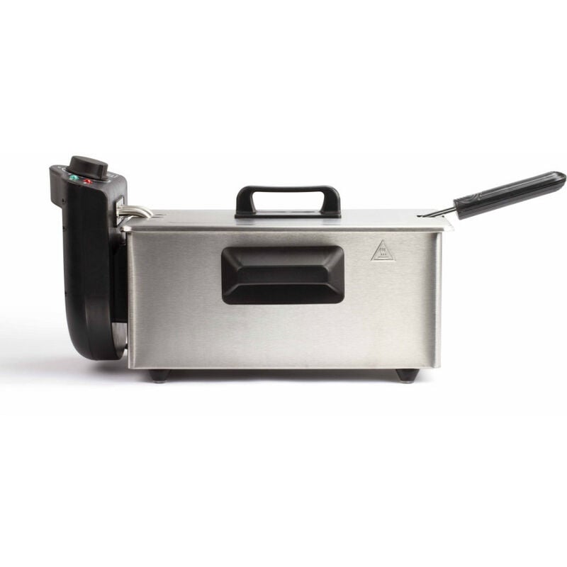 foto del prodotto livoo friggitrice 3l 2000w acciaio inox doc216