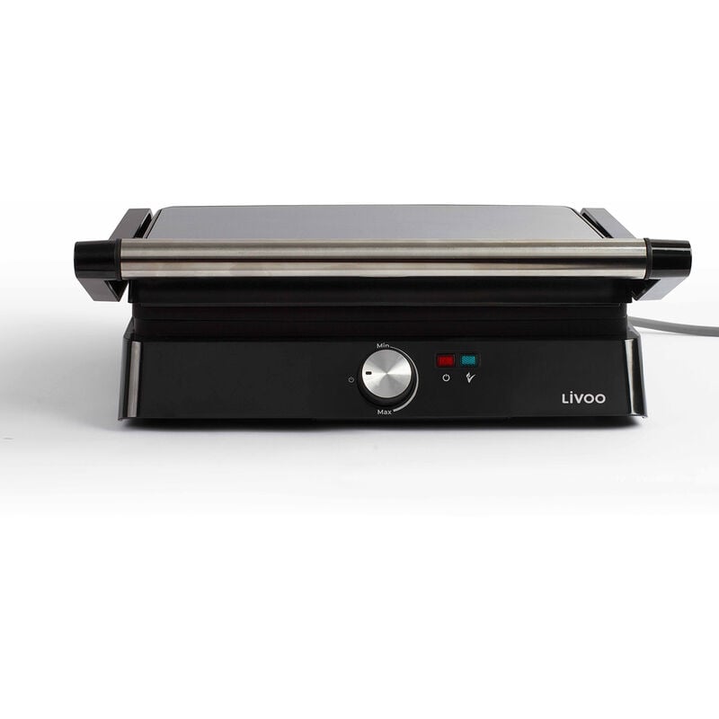 foto del prodotto livoo griglia per carne e panini 2200w 667cm2 doc223