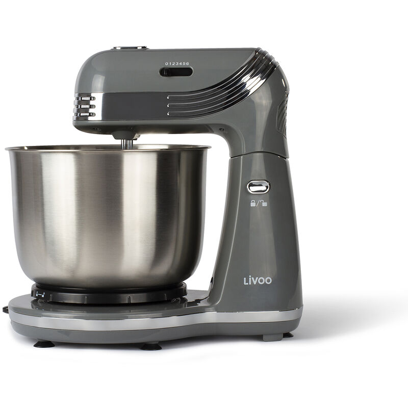 foto del prodotto livoo robot pasticceria multifunzione 3l 250w grigio dop137g