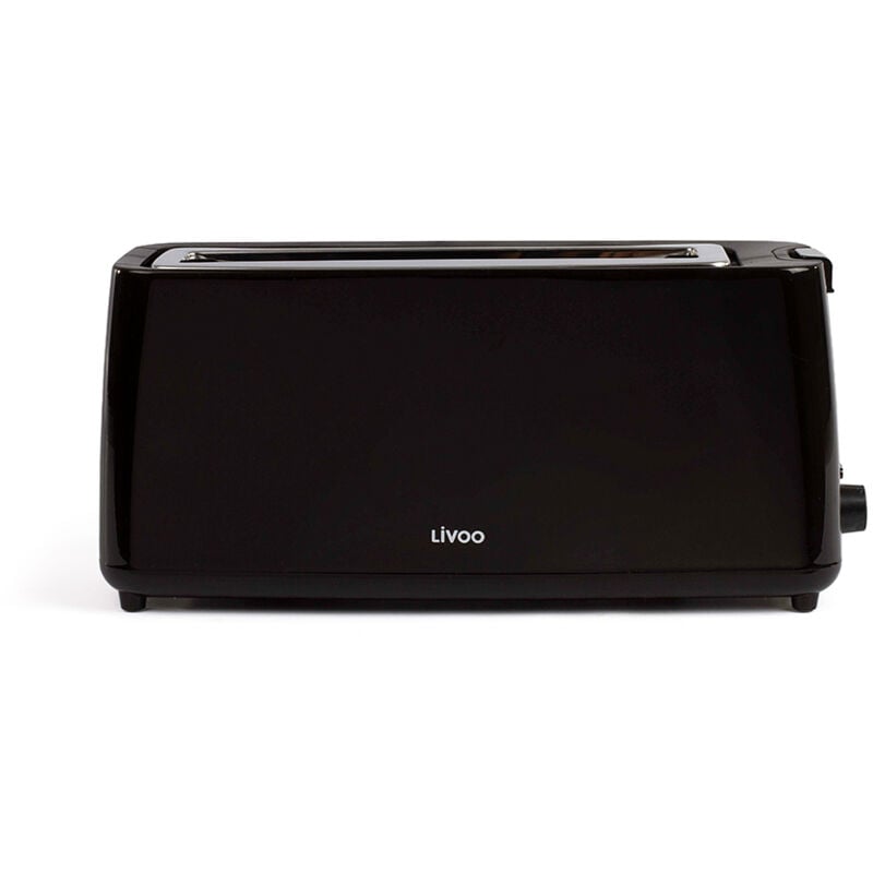 foto del prodotto livoo tostapane nero a 1 slot dod168n