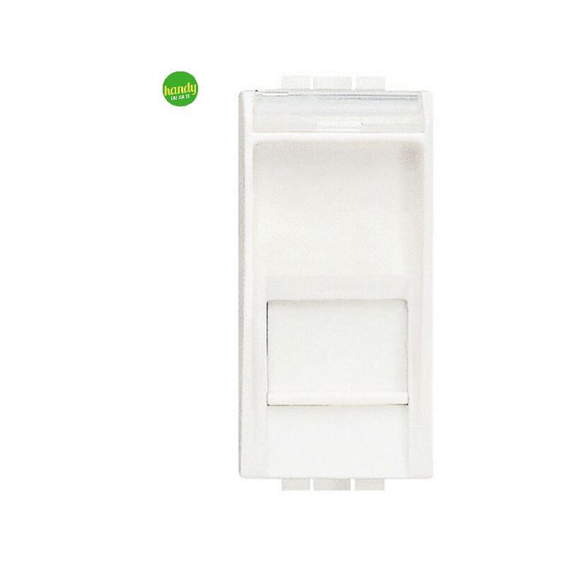 foto del prodotto ll connettore bticino rj45 cat6 bianco