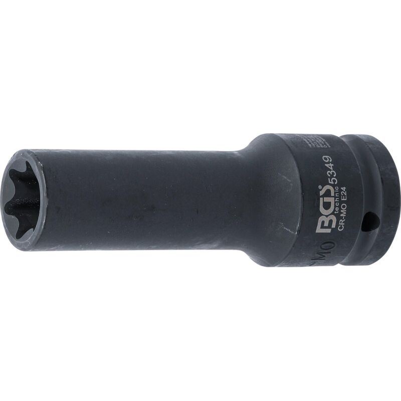 foto del prodotto llave de vaso de impacto e-torx, larga entrada 20 mm 3 4' e24 mm