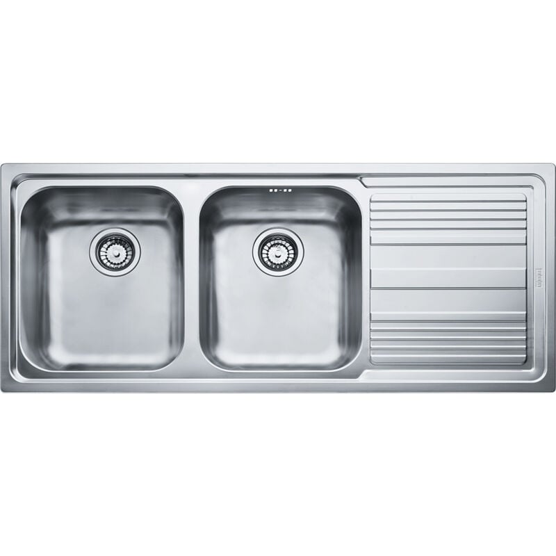 foto del prodotto llx 621. tipo di lavello lavello montato su piano, forma del lavandino rettangolare, materiale del lavandino acciaio inox. larghezza 500 mm,