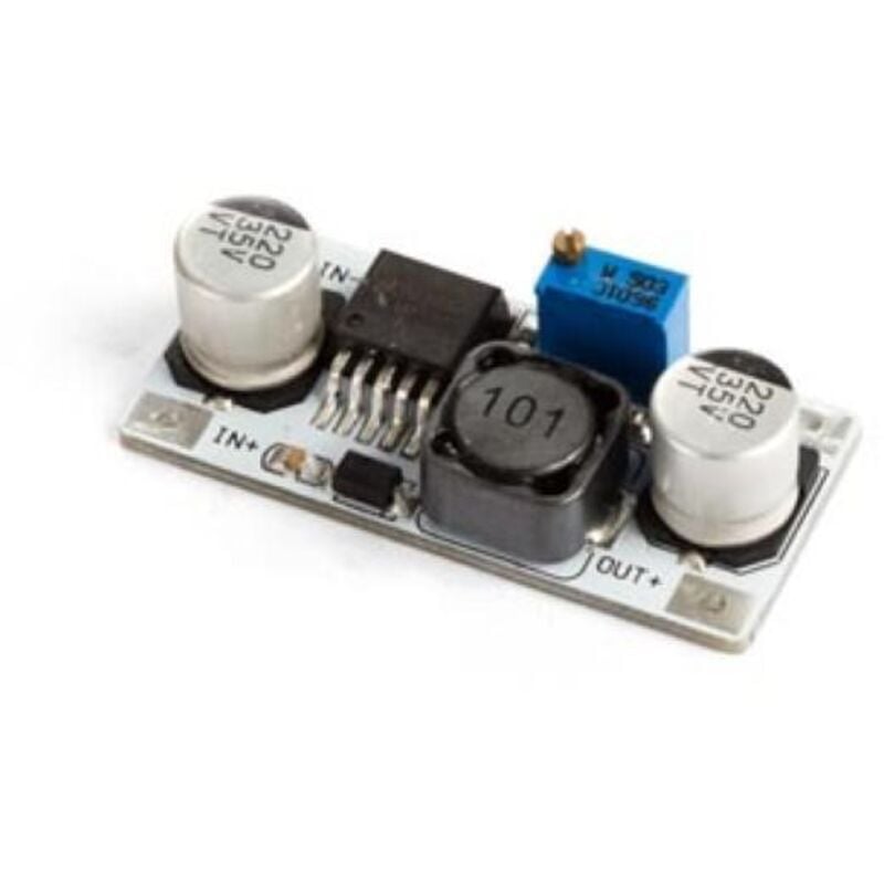 foto del prodotto lm2596s regolatore di tensione dc dc step down regolabile