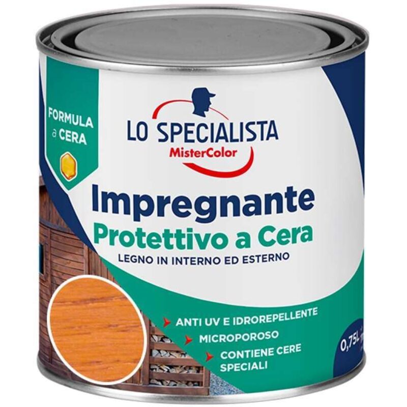 foto del prodotto lo specialista impregnante protettivo cera all acqua douglas 0,75 l