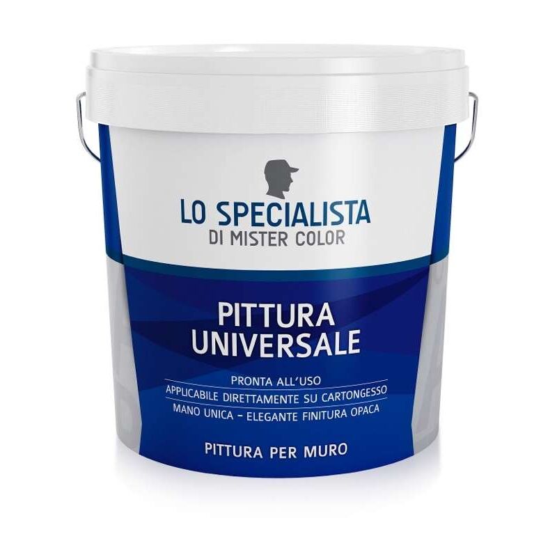 foto del prodotto lo specialista pittura murale universale bianco opaco 14 l