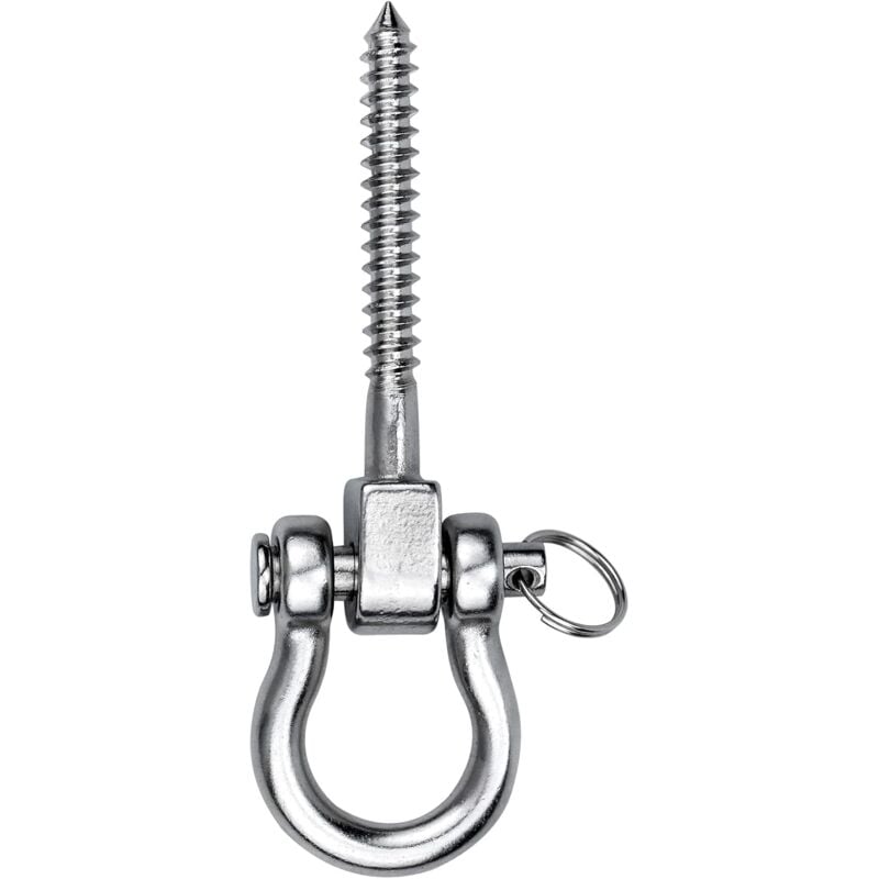 foto del prodotto load capacity 220 kg heavy duty ceiling hook, stainless steel hanging hammock hook