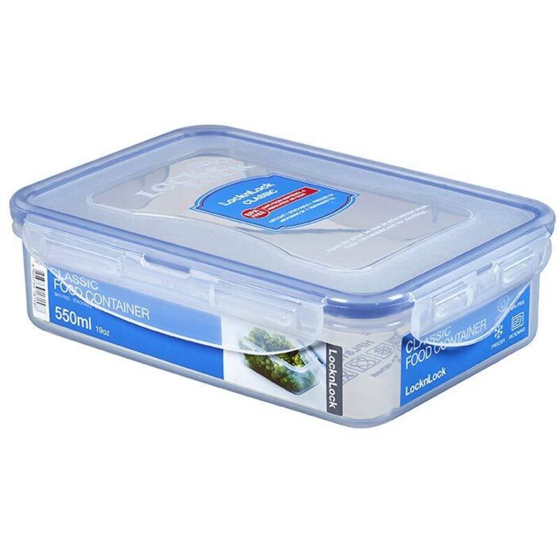 foto del prodotto lock lock isi hpl 815 contenitore salvafreschezza rettangolare lock lock, 550 ml, 181 x 128 x 52 mm