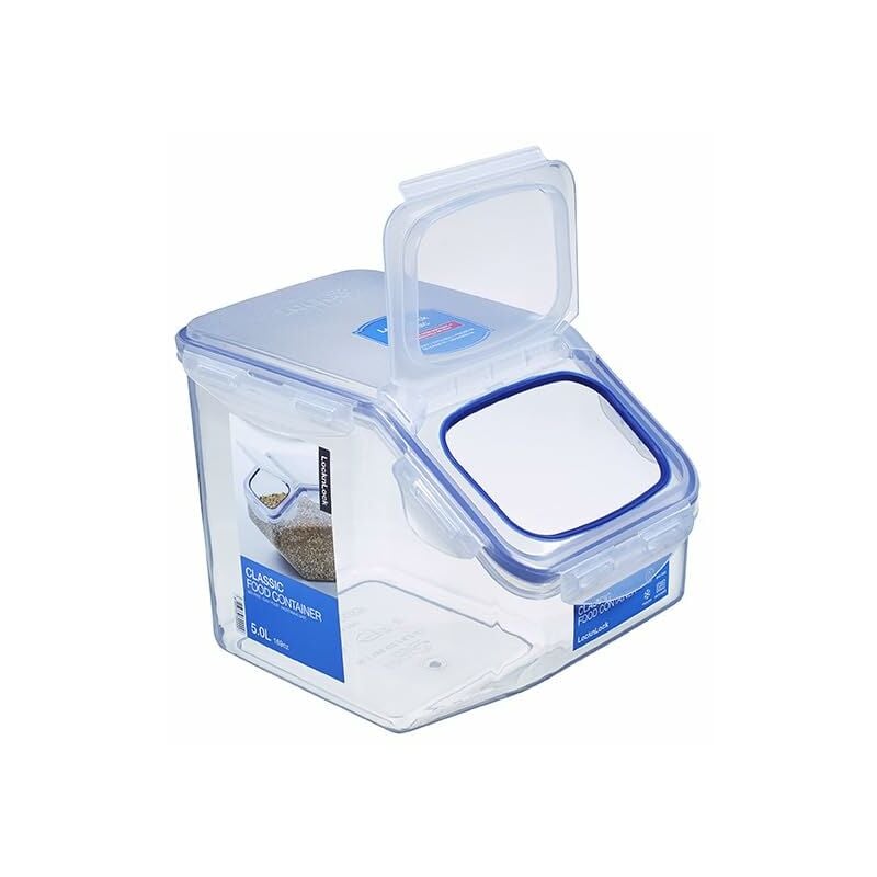 foto del prodotto locknlock hpl700 pp carrello da cucina classico, 257 x 157 x 191 mm, 5 l, 100 ermetico, sistema di chiusura intelligente
