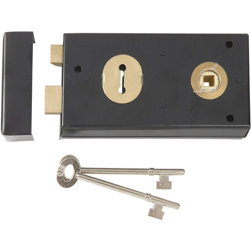 foto del prodotto locks p401 chiavistello a chiave, 138 x 76 mm yale
