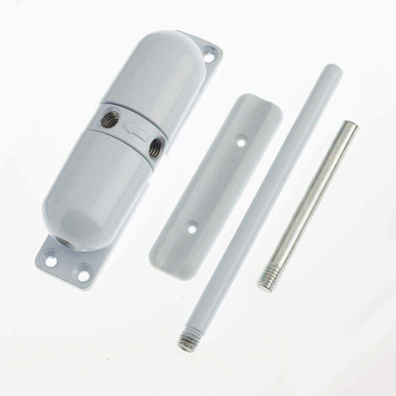 foto del prodotto locks pysmdcwh chiusura per porta montata a filo, finitura bianca yale