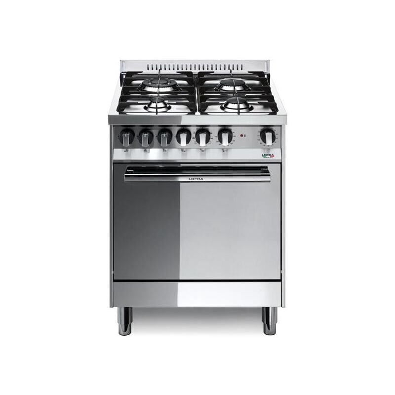 foto del prodotto lofra m66gv c cucina piano cottura acciaio inossidabile gas a