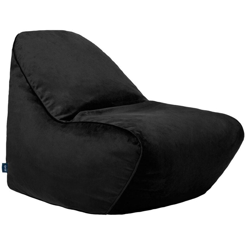foto del prodotto loft 25 pouf poltrona a sacco per soggiorno poltrona pouf con schienale alto per rilassarsi pouf a sacco per giochi tessuto in velluto 