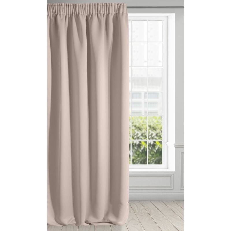 foto del prodotto logan tenda oscurante extra lunga 1 unit , rod pocket, fettuccia arricciatenda, blocco della luce, oscuramento della stanza, camera da letto,