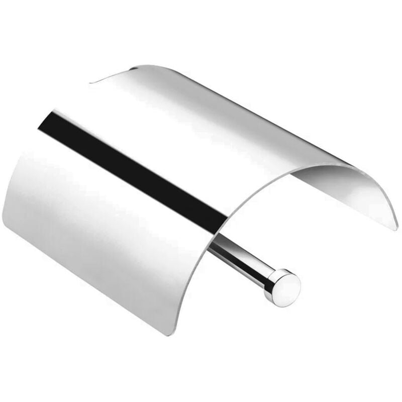foto del prodotto logic portarotolo con coperchio inox lucido misura 130 x 135 x 70 mm wjc226a0059002
