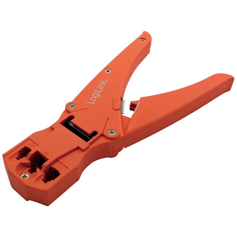 foto del prodotto logilink werkzeug krimpzange rj45 8p8c universal rj12 6p6c wz0009 