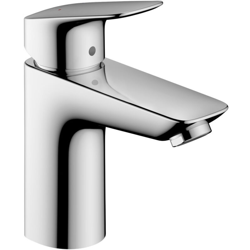 foto del prodotto logis mitigeur 100 con scarico a pressione 71107000 hansgrohe