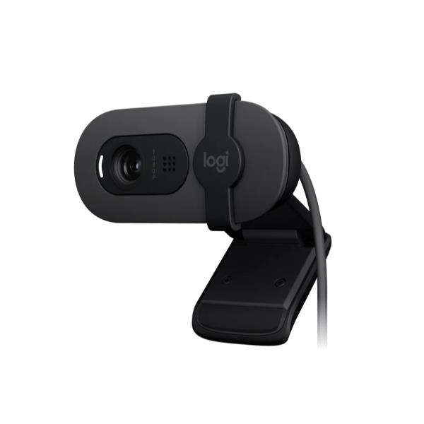 foto del prodotto logitech brio 100 webcam 2 mp 1920 x 1080 pixel usb grafite