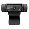 foto del prodotto logitech c920 hd pro webcam, videochiamata full hd 1080p 30fps, audio stereo chiaro, correzione luce hd, funziona con skype, zoom, facetime, hangouts, pc mac laptop tablet chromebook nero