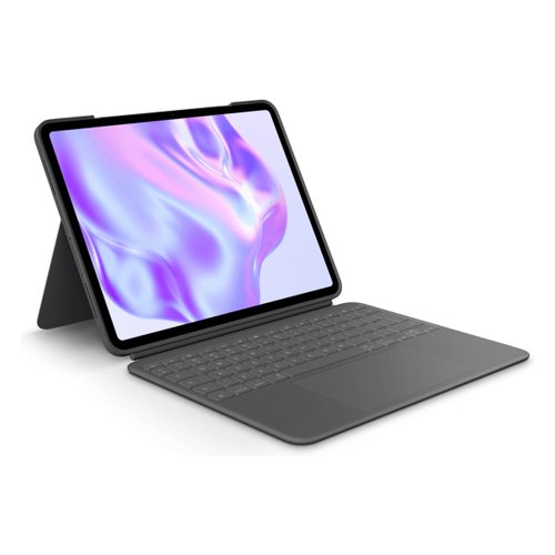 foto del prodotto logitech combo touch qwerty italiano smart connector grafite