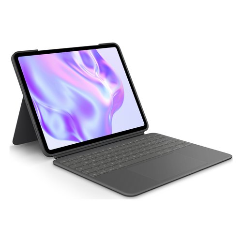foto del prodotto logitech combo touch qwerty italiano smart connector grafite