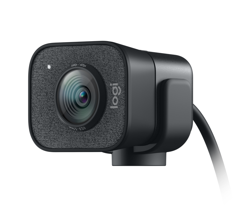 foto del prodotto logitech for creators streamcam webcam premium per streaming e creazione contenuti video, full hd 1080p 60 fps, lente in vetro premium, messa a fuoco automatica, usb, per pc, mac. grafite