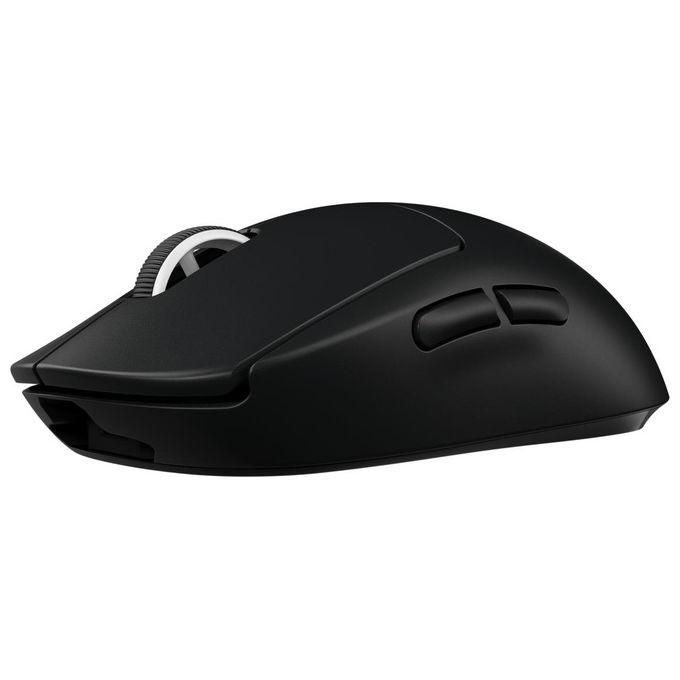 foto del prodotto logitech g pro x superlight mouse gaming wireless sensore hero 25k 25.600 dpi ultraleggero 5 pulsanti programmabili nero