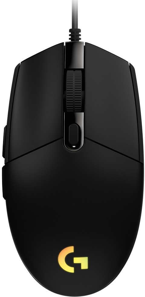 foto del prodotto logitech g203 lightsync gaming mouse black emea