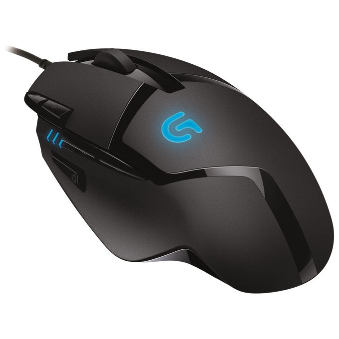 foto del prodotto logitech g402 hyperion fury fps mouse gaming usb ottico nero