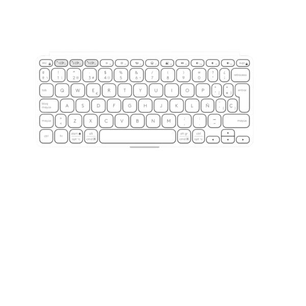 foto del prodotto logitech keys-to-go 2 tastiera universale bluetooth qwerty italiano grafite