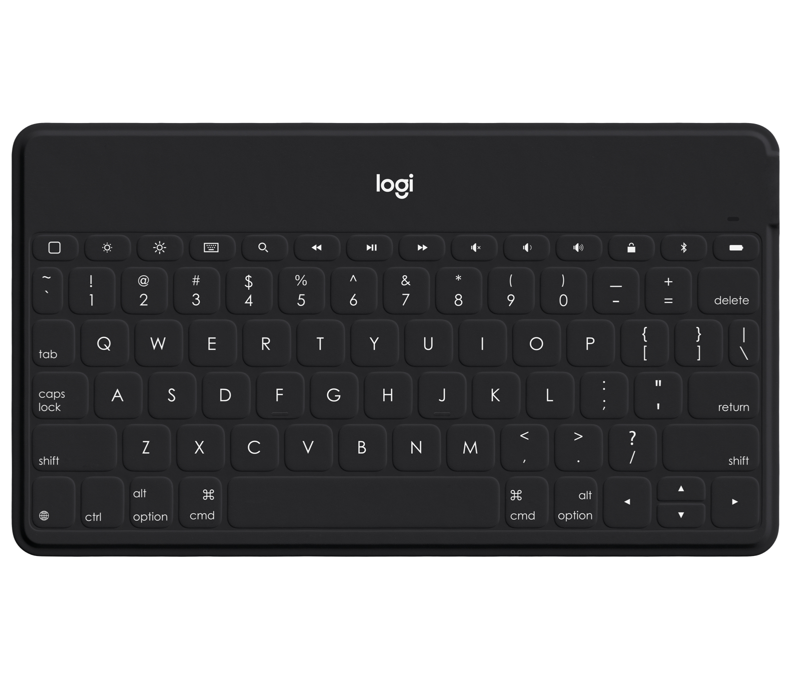foto del prodotto logitech keys to go qwerty italiano bluetooth nero