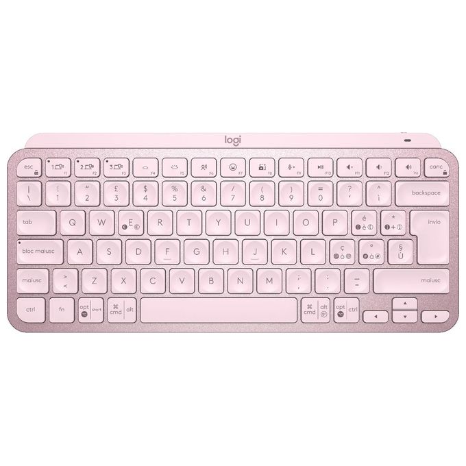 foto del prodotto logitech mx keys mini tastiera illuminata wireless minimal compatta bluetooth usb-c